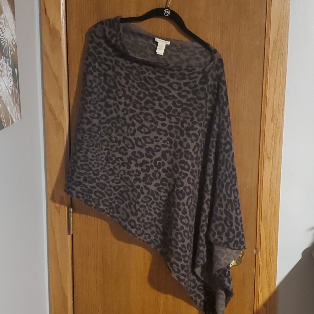 White + Warren Cashmere Ruana